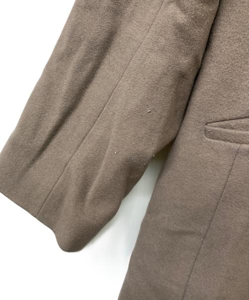 SHIPS（シップス）SHIPS (シップス) SUPER140 ベーシック チェスター コート ブラウン サイズ:38の古着・服飾アイテム