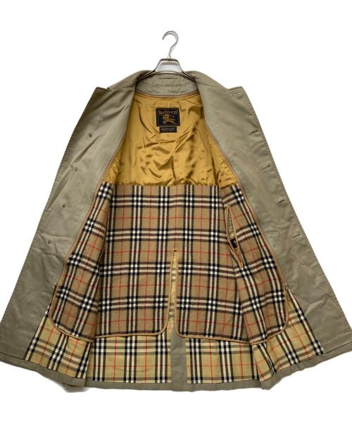 BURBERRY（バーバリー）BURBERRY (バーバリー) PRESTIGE COLECTION ヴィンテージ裏ノバチェックライナー付きステンカラーコート ベージュ サイズ:-の古着・服飾アイテム