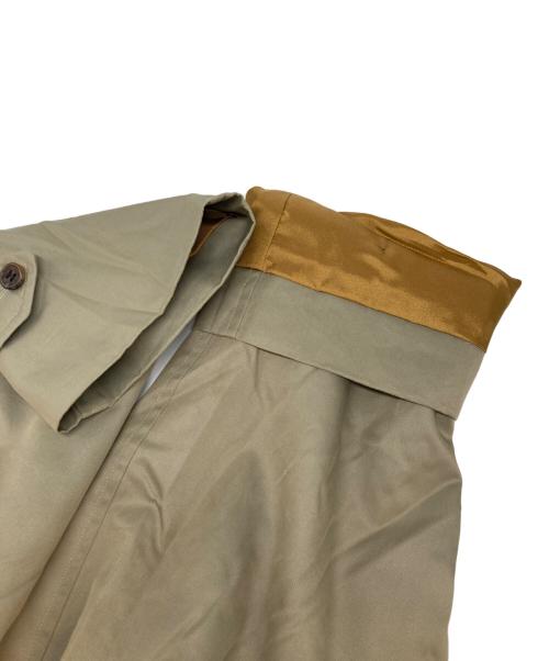 BURBERRY（バーバリー）BURBERRY (バーバリー) PRESTIGE COLECTION ヴィンテージ裏ノバチェックライナー付きステンカラーコート ベージュ サイズ:-の古着・服飾アイテム