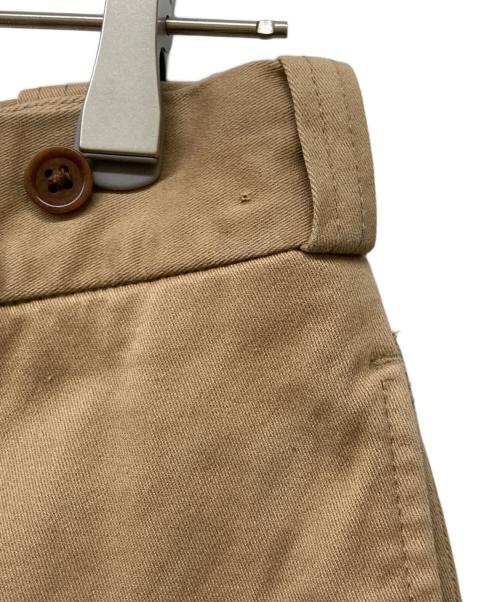 NIGEL CABOURN（ナイジェルケーボン）NIGEL CABOURN (ナイジェルケーボン) シンチバックチノワイドパン ベージュ サイズ:SIZE 6の古着・服飾アイテム