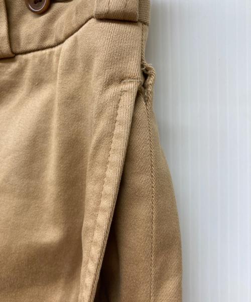 NIGEL CABOURN（ナイジェルケーボン）NIGEL CABOURN (ナイジェルケーボン) シンチバックチノワイドパン ベージュ サイズ:SIZE 6の古着・服飾アイテム