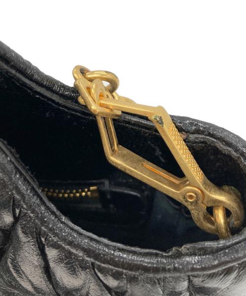 MIU MIU（ミュウミュウ）MIU MIU (ミュウミュウ) マトラッセ 2WAY ショルダーバッグ ブラックの古着・服飾アイテム