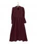 Her lip to (ハーリップトゥ) Modern Mademoiselle Back Ribbon Dress(モダン マドモアゼル バック リボン ドレス) ワインレッド サイズ:M：8000円