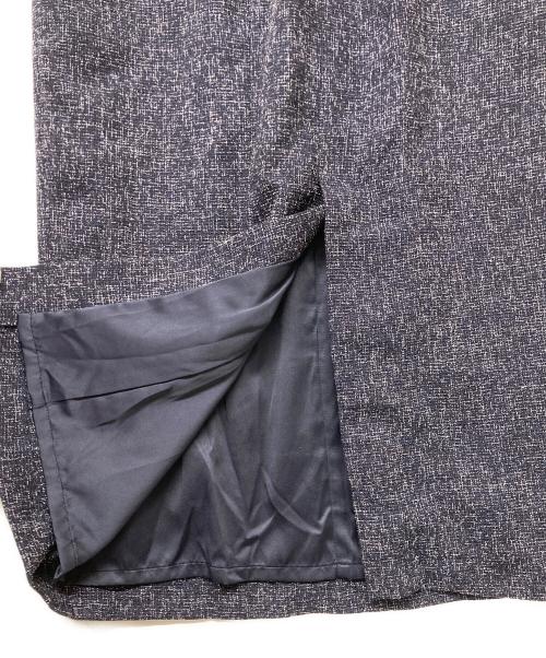 HER LIP TO（ハーリップトゥ）HER LIP TO (ハーリップトゥ) Allure Tweed Midi Dress ネイビー サイズ:Mの古着・服飾アイテム