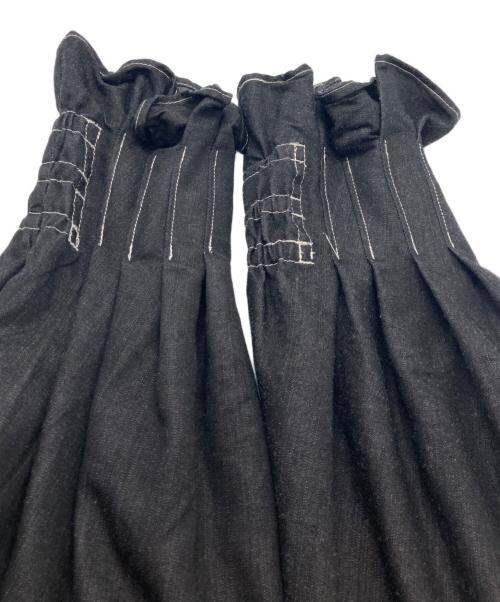 HER LIP TO（ハーリップトゥ）HER LIP TO (ハーリップトゥ) ステッチワンピース ブラック サイズ:Ｍの古着・服飾アイテム