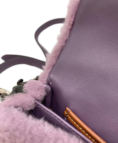 COACH（コーチ）COACH (コーチ) ピロー タビーショルダーバッグ パープルの古着・服飾アイテム