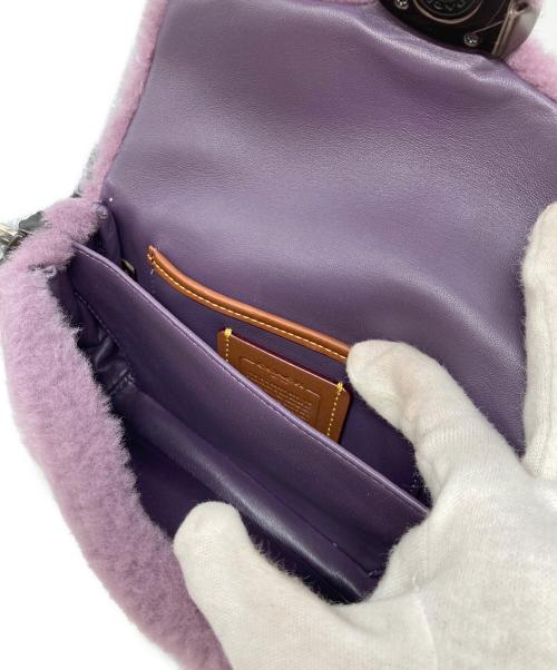 COACH（コーチ）COACH (コーチ) ピロー タビーショルダーバッグ パープルの古着・服飾アイテム