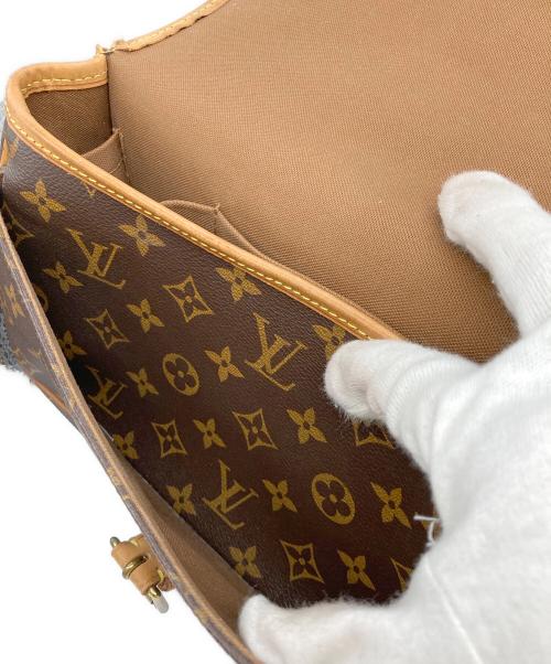 LOUIS VUITTON（ルイ ヴィトン）LOUIS VUITTON (ルイ ヴィトン) モノグラム ソローニュ ブラウンの古着・服飾アイテム