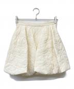 THE TOEザ・トゥー）の古着「Evros Quilting Skirt（エヴロス キルティング スカート）」｜アイボリー