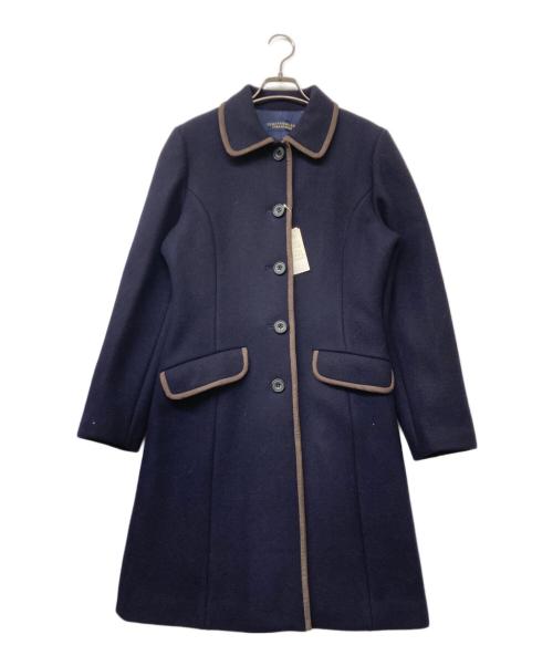 TOMORROW LAND collection（トゥモローランドコレクション）TOMORROW LAND collection (トゥモローランドコレクション) パイピングコート ネイビー サイズ:sizeMの古着・服飾アイテム