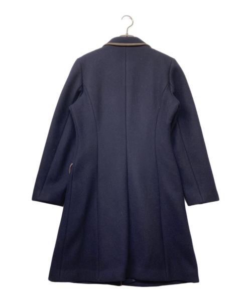 TOMORROW LAND collection（トゥモローランドコレクション）TOMORROW LAND collection (トゥモローランドコレクション) パイピングコート ネイビー サイズ:sizeMの古着・服飾アイテム