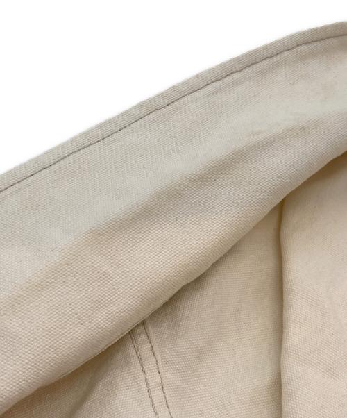 stussy（ステューシー）stussy (ステューシー) Canvas Shop JKT ホワイト サイズ:Mの古着・服飾アイテム