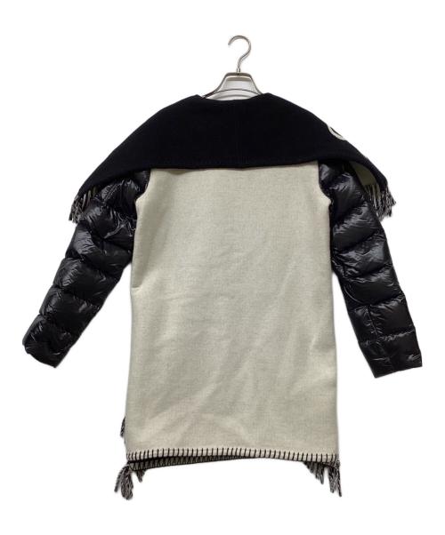 MONCLER（モンクレール）MONCLER (モンクレール) MANTELLA アイボリー×ブラック サイズ:Sの古着・服飾アイテム