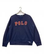 POLO RALPH LAURENポロ・ラルフローレン）の古着「21AW LSCNM1-LONG SLEEVE-KNIT/エルエスシーエヌエムワン ロング スリーブ ニット」｜ネイビー