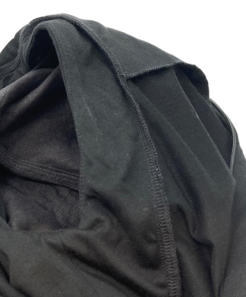 flicka（フリッカ）flicka (フリッカ) フリルスリーブ ワンピース ブラック サイズ:Freeの古着・服飾アイテム