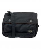 PORTERポーター）の古着「TANKER SHOULDER BAG（タンカー ショルダーバッグ）」｜ブラック
