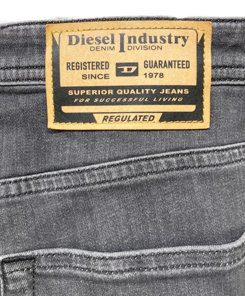 DIESEL（ディーゼル）DIESEL (ディーゼル) P-MIRT-OUT/デニムパンツ/デニムフレア/フレアパンツ ブラック サイズ:W23の古着・服飾アイテム