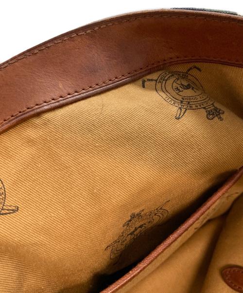 RALPH LAUREN（ラルフローレン）RALPH LAUREN (ラルフローレン) タータンチェックトートバッグ グリーンの古着・服飾アイテム
