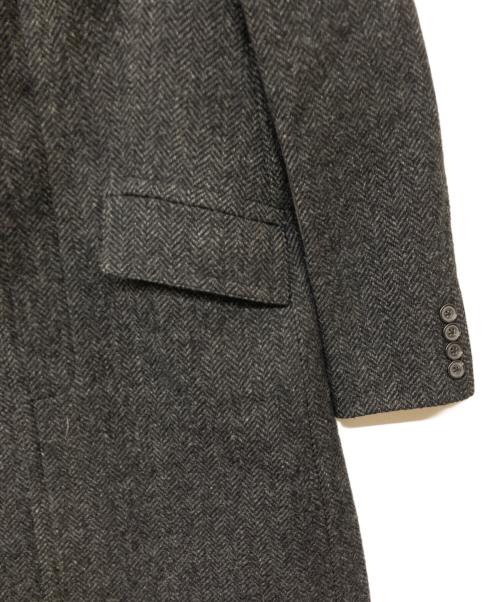 Rugby Ralph Lauren（ラグビーラルフローレン）Rugby Ralph Lauren (ラグビーラルフローレン) ツイードチェスターコート グレー サイズ:2の古着・服飾アイテム