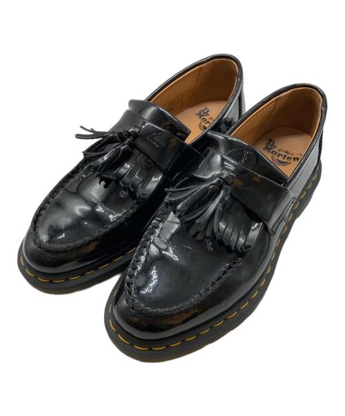Dr.Martens（ドクターマーチン）Dr.Martens (ドクターマーチン) パテントタッセルローファー ブラック サイズ:UK7の古着・服飾アイテム
