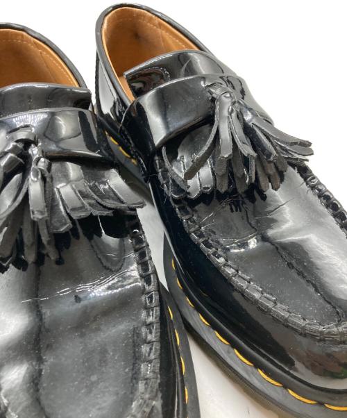 Dr.Martens（ドクターマーチン）Dr.Martens (ドクターマーチン) パテントタッセルローファー ブラック サイズ:UK7の古着・服飾アイテム