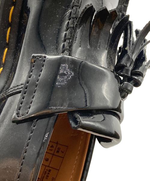 Dr.Martens（ドクターマーチン）Dr.Martens (ドクターマーチン) パテントタッセルローファー ブラック サイズ:UK7の古着・服飾アイテム