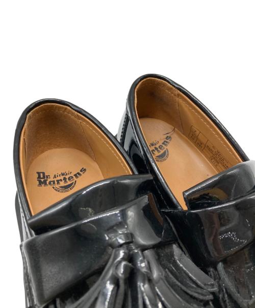 Dr.Martens（ドクターマーチン）Dr.Martens (ドクターマーチン) パテントタッセルローファー ブラック サイズ:UK7の古着・服飾アイテム