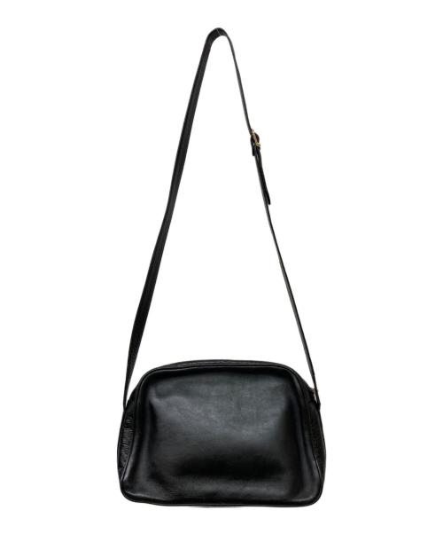 OLD FENDI（オールドフェンディ）OLD FENDI (オールドフェンディ) ヴィンテージレザーショルダーバッグ ブラックの古着・服飾アイテム
