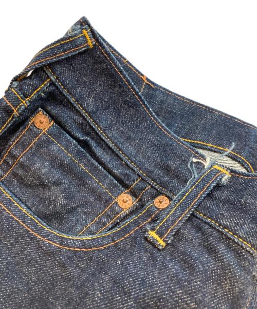 EVISU（エヴィス）EVISU (エヴィス) 旧タグ 2501RXX  No.2  カモメ刺繍デニムパンツ インディゴ サイズ:sizeW33×L35の古着・服飾アイテム