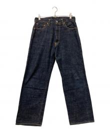 EVISU（エヴィス）の古着「2001年生産限定品 虎夫婦 デニムパンツ」｜インディゴ