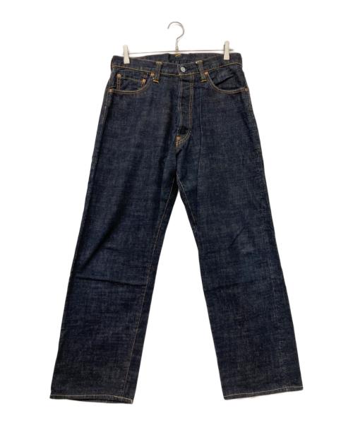 EVISU（エヴィス）EVISU (エヴィス) 2001年生産限定品 虎夫婦 デニムパンツ インディゴ サイズ:SIZE W33×L35の古着・服飾アイテム