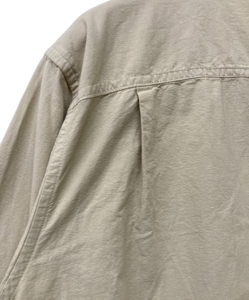MHL（エムエイチエル）MHL (エムエイチエル) DENSE COTTON シャツワンピース ベージュ サイズ:size1の古着・服飾アイテム