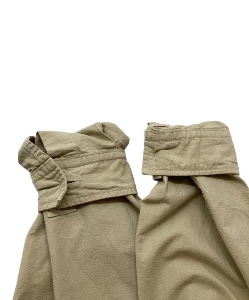 MHL（エムエイチエル）MHL (エムエイチエル) DENSE COTTON シャツワンピース ベージュ サイズ:size1の古着・服飾アイテム
