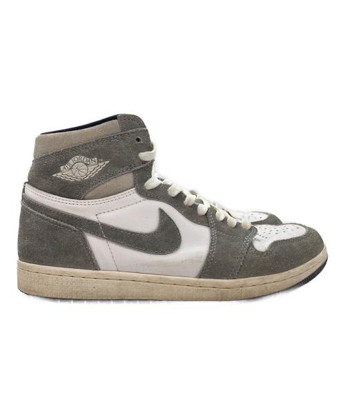 NIKE（ナイキ）NIKE (ナイキ) AIR JORDAN 1 RETRO HIGH OG（エア ジョーダン ワン レトロ ハイ オージー） グレー サイズ:SIZE 26cmの古着・服飾アイテム