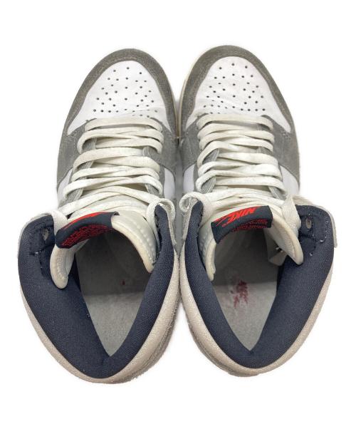 NIKE（ナイキ）NIKE (ナイキ) AIR JORDAN 1 RETRO HIGH OG（エア ジョーダン ワン レトロ ハイ オージー） グレー サイズ:SIZE 26cmの古着・服飾アイテム