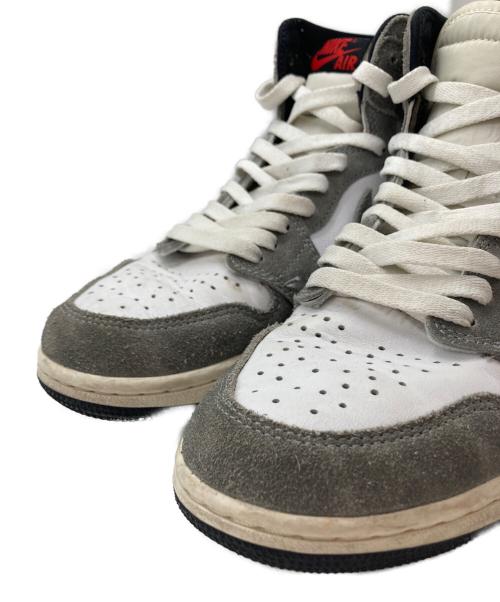 NIKE（ナイキ）NIKE (ナイキ) AIR JORDAN 1 RETRO HIGH OG（エア ジョーダン ワン レトロ ハイ オージー） グレー サイズ:SIZE 26cmの古着・服飾アイテム
