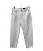 ARMANI EXCHANGEアルマーニ エクスチェンジ）の古着「Loose fit jeans in Cotton Bull Denim」｜ホワイト