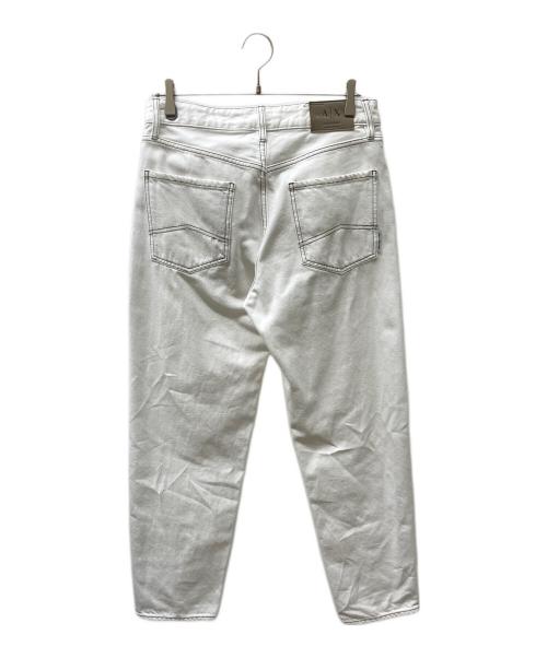 ARMANI EXCHANGE（アルマーニ エクスチェンジ）ARMANI EXCHANGE (アルマーニ エクスチェンジ) Loose fit jeans in Cotton Bull Denim ホワイト サイズ:28の古着・服飾アイテム