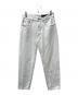 ARMANI EXCHANGE（アルマーニ エクスチェンジ）の古着「Loose fit jeans in Cotton Bull Denim」｜ホワイト