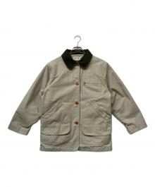 L.L.Bean（エルエルビーン）の古着「USA製 80-90s ヴィンテージ"H146" 100% Cotton Jacket With PRIMALOFT Liner」｜ベージュ