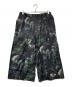 LAD MUSICIAN（ラッドミュージシャン）の古着「20AW WIDE PANTS FLOWER SKULL(20AW フラワースカル ワイドパンツ)」｜ブラック