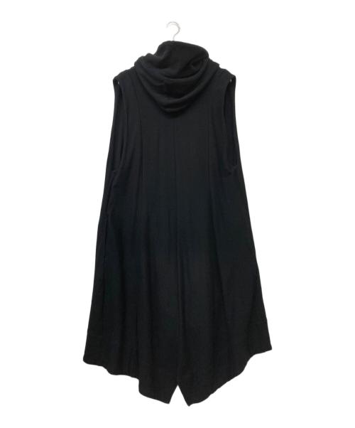 JULIUS（ユリウス）JULIUS (ユリウス) 16SS ロングジレ ブラック サイズ:2の古着・服飾アイテム