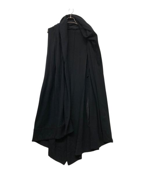 JULIUS（ユリウス）JULIUS (ユリウス) 16SS ロングジレ ブラック サイズ:2の古着・服飾アイテム