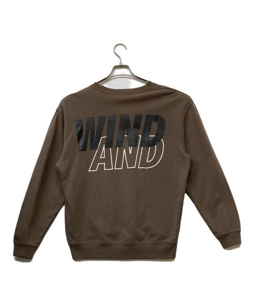 WIND AND SEA（ウィンダンシー）WIND AND SEA (ウィンダンシー) ロゴスウェット グレー サイズ:Mの古着・服飾アイテム