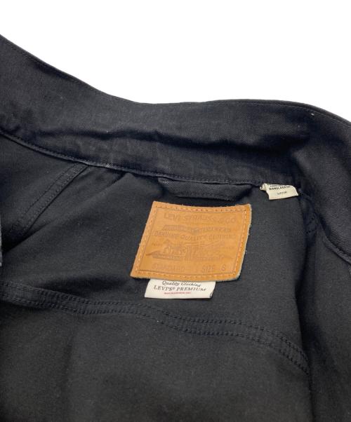 LEVI'S PReMIUM（リーバイス プレミアム）LEVI'S PReMIUM (リーバイス プレミアム) TRUCKER JACKET(トラッカージャケット) ブラック サイズ:sizeSの古着・服飾アイテム