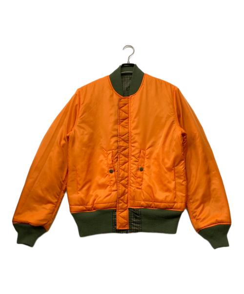 ALPHA（アルファ）ALPHA (アルファ) ナイトビジョンカモMA-1ジャケット カーキ サイズ:sizeLの古着・服飾アイテム