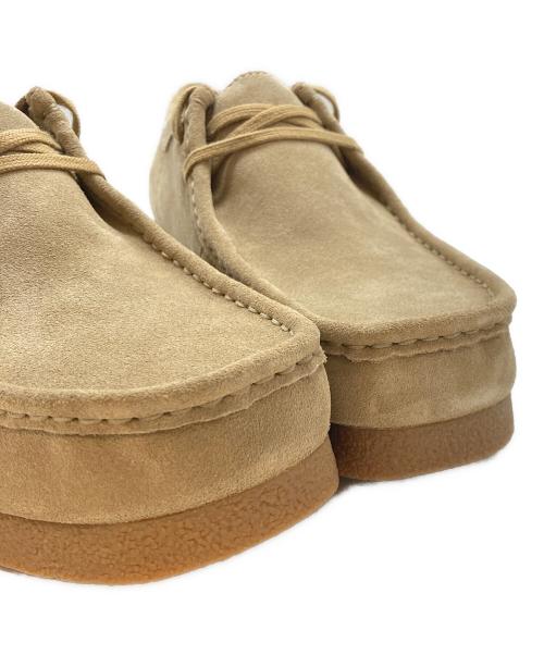 CLARKS（クラークス）CLARKS (クラークス) Wallabee EVO ベージュ サイズ:UK8 1/2の古着・服飾アイテム