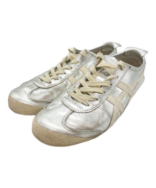 Onitsuka Tiger（オニツカタイガー）Onitsuka Tiger (オニツカタイガー) MEXICO'66/メキシコ66 シルバー サイズ:24の古着・服飾アイテム
