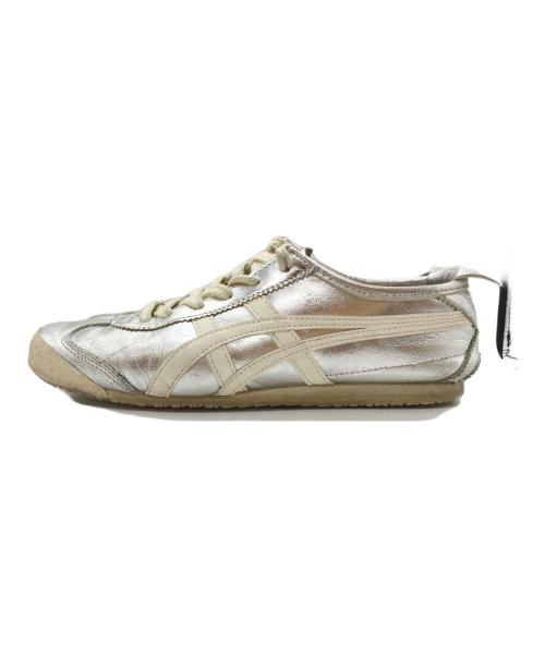 Onitsuka Tiger（オニツカタイガー）Onitsuka Tiger (オニツカタイガー) MEXICO'66/メキシコ66 シルバー サイズ:24の古着・服飾アイテム