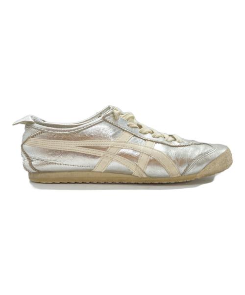 Onitsuka Tiger（オニツカタイガー）Onitsuka Tiger (オニツカタイガー) MEXICO'66/メキシコ66 シルバー サイズ:24の古着・服飾アイテム